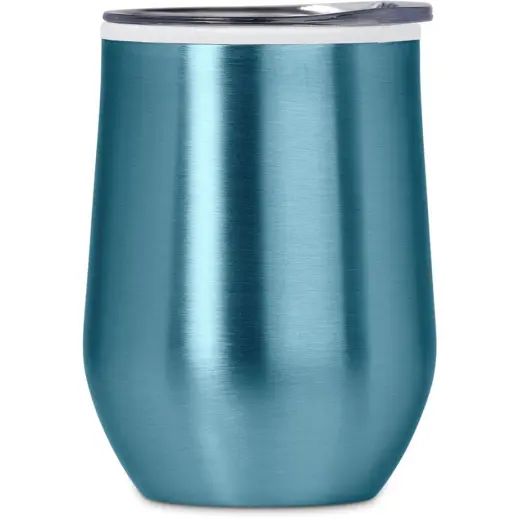 Serendipio Vogue Madison Stainless Steel & Plastic Double-Wall Tumbler Light Turquoise